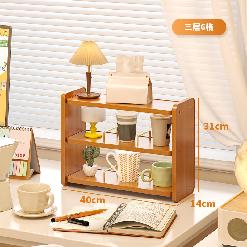 Desktop rack, cup storage shelf, dining table, countertop station, water cup, coffee cup, tea set, table small cup holder