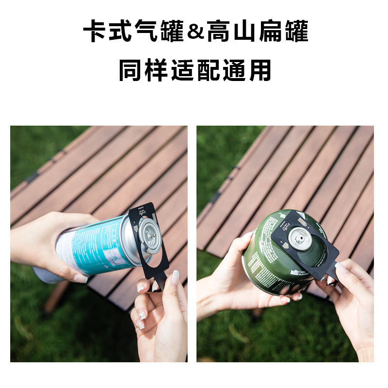 IGT desktop fixed frame cassette furnace alpine gas tank hook outdoor camping flat gas tank buckle multi-functional hanger