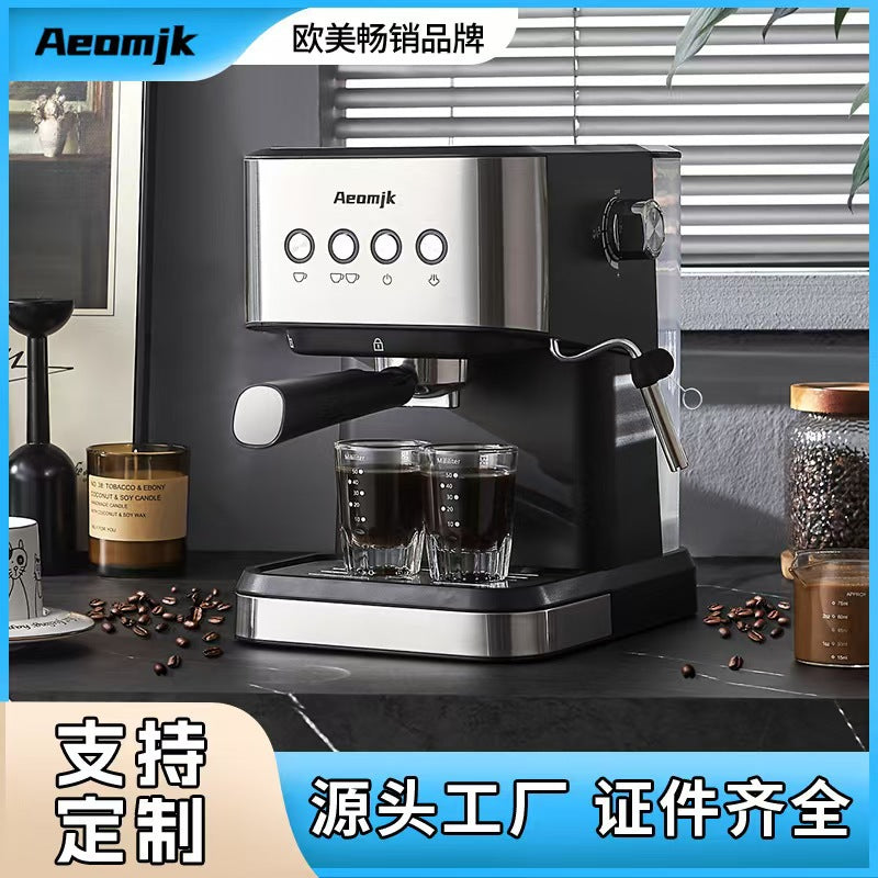 Aeomjk cross-border US standard, European standard, Australian standard and British standard Italian semi-automatic concentrated high pressure extraction coffee machine CM3010