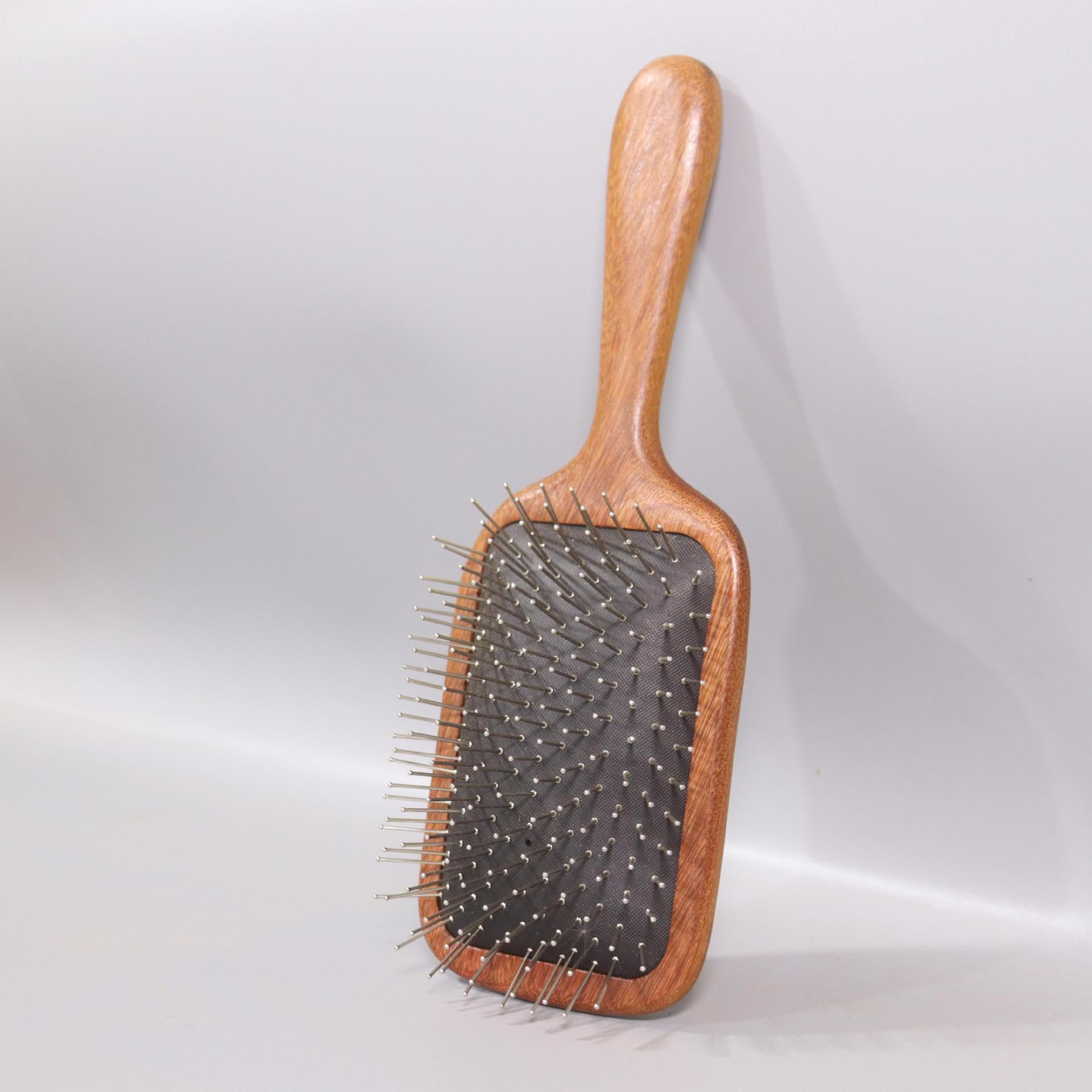 Sandalwood Air Cushion Comb Women's Household Shunfa Head Scalp Meridian Massage Comb Hair Follicle Unclogging Portable Airbag Comb