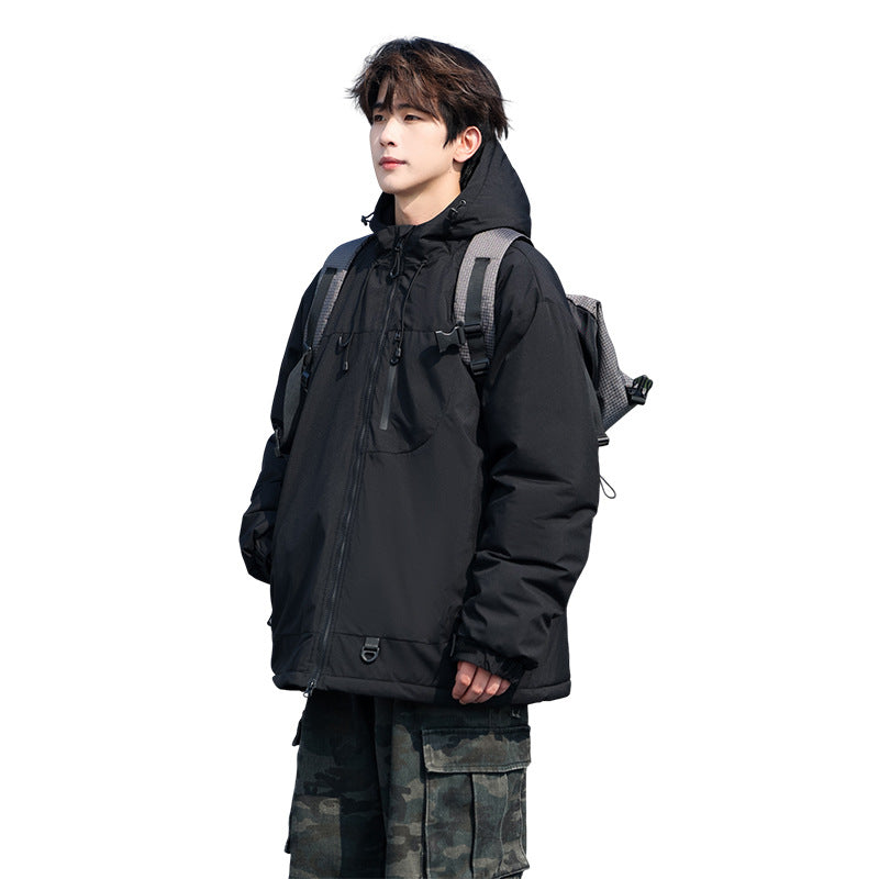 Couple soft shell three-in-one jacket men and women outdoor sports hiking cycling windproof waterproof mountaineering warm jacket