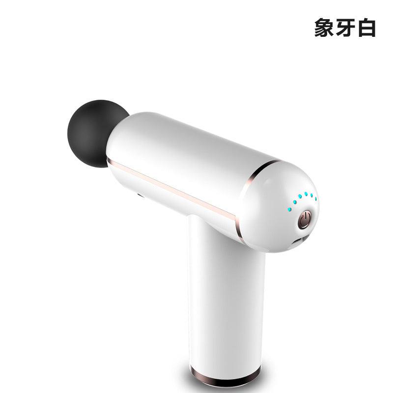 Cross-border Pulse Fascia Gun Muscle Deep Impact Choroid Mini Electric Massage Amazon Massager Neck Rub Gun
