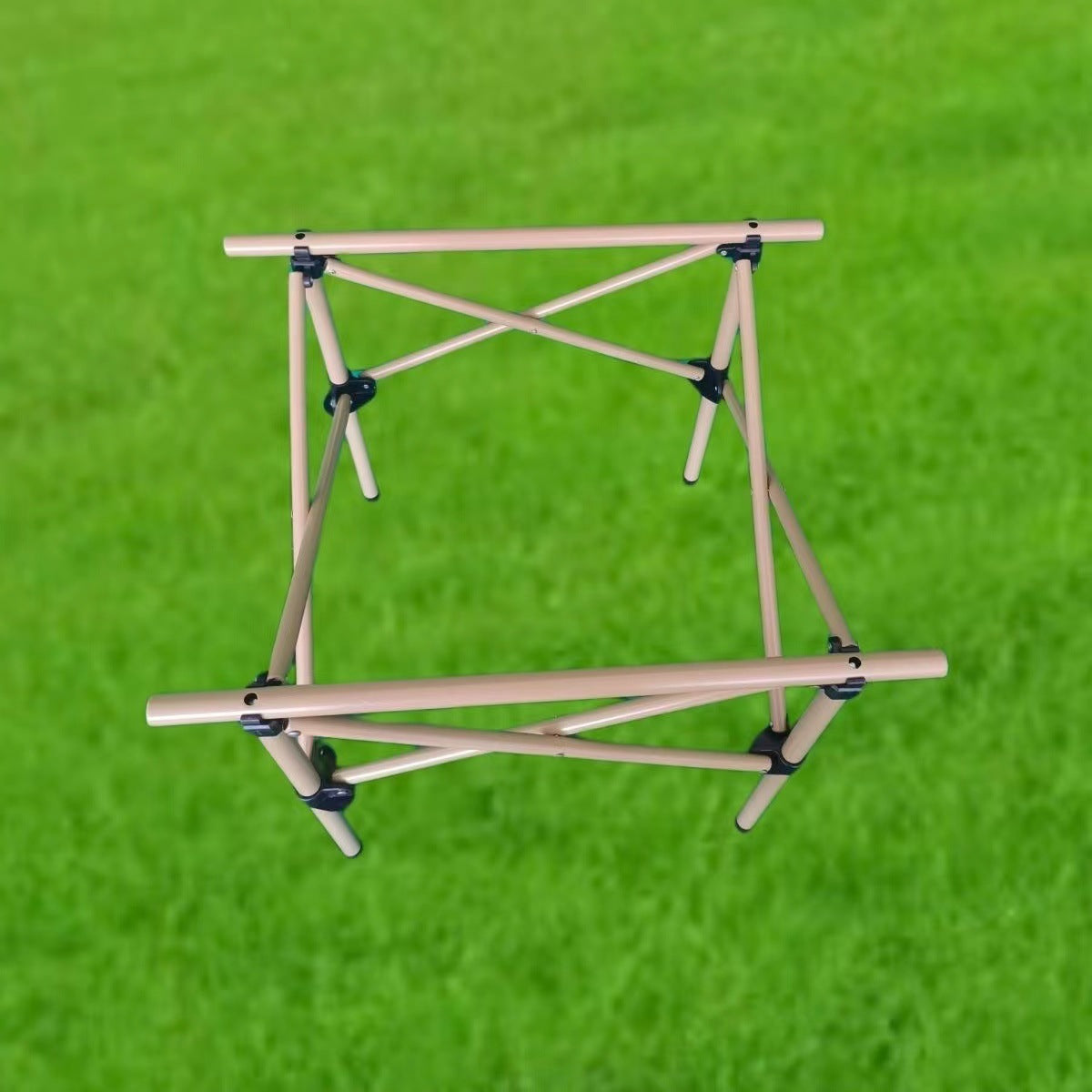 Outdoor Portable Folding Table Camping Carbon Steel Round Leg Egg Roll Table Outdoor Picnic Round Leg Egg Roll Table Accessories Single Purchase