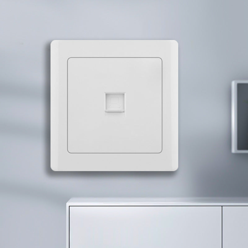 Manufacturer Wholesale Engineering Switch Socket Type 86 Wall Switch Panel Open Double Control Five Hole Sitting Plug Plug