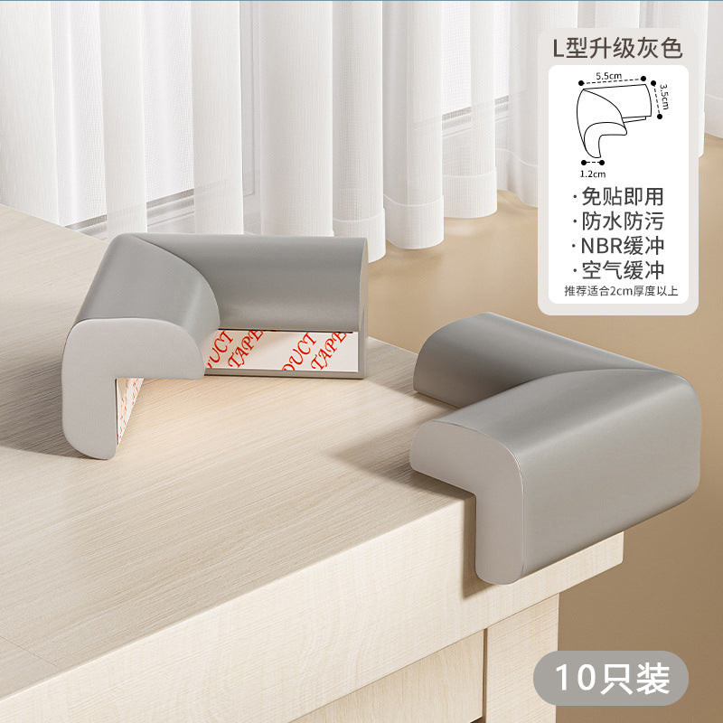 Table table corner anti-collision corner anti-collision strip anti-collision safety hemming soft bed corner sticker baby children right angle protective cover