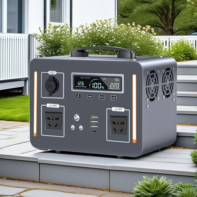 Flagship large-capacity outdoor mobile power supply 220v stall night market commercial self-driving camping portable durable high power