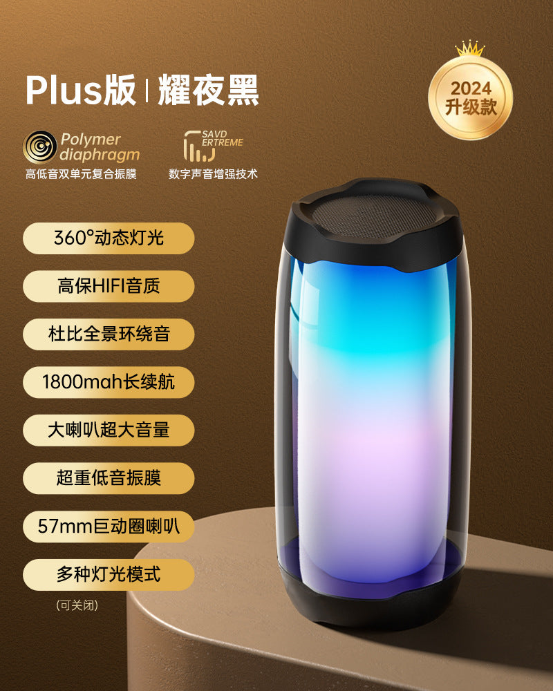 New Portable Bluetooth Speaker Wireless Small Audio Small Subwoofer Super Heavy Bass Large Volume High Sound Quality Mini