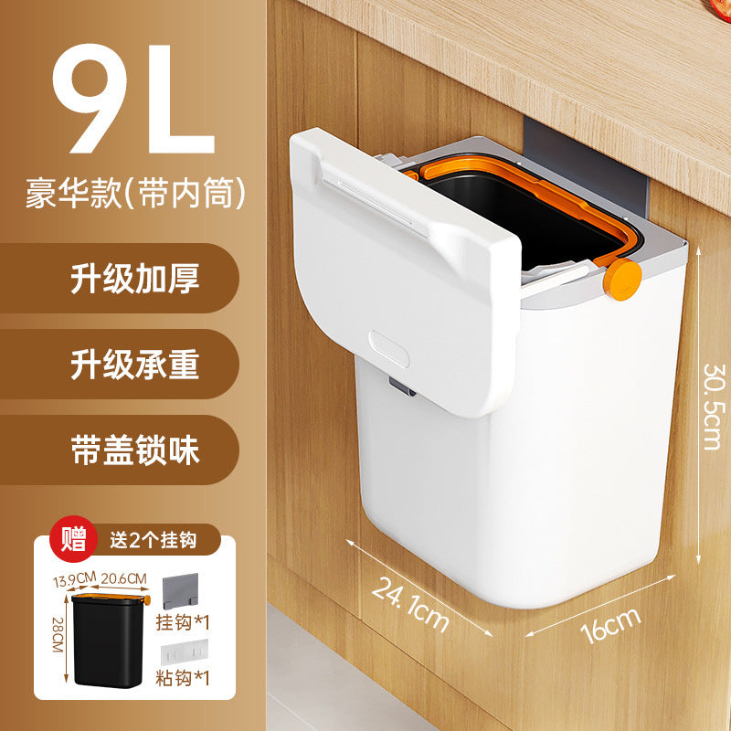 Kitchen Supplies Household Daquan Cabinet Wall Hanging Trash Can Life Storage Shelves Home Goods