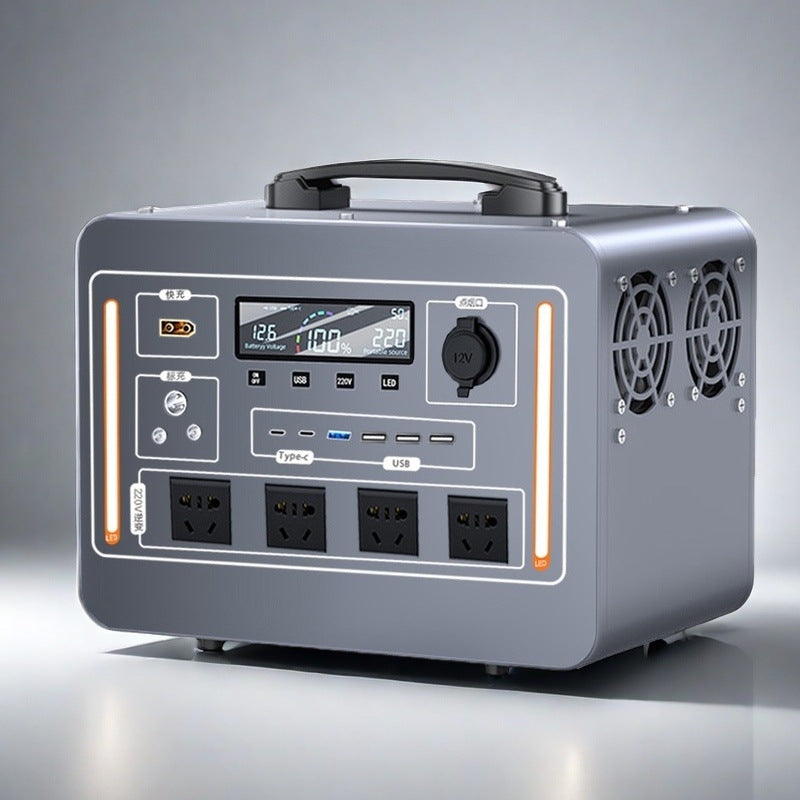 Flagship large-capacity outdoor mobile power supply 220v stall night market commercial self-driving camping portable durable high power