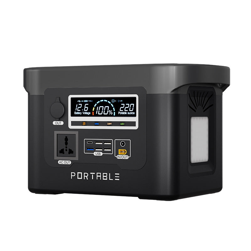 220V outdoor mobile power supply, large-capacity portable emergency power station, high-power camping energy storage power supply, cross-border explosion