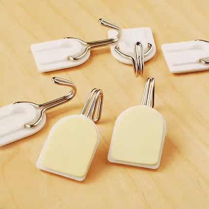 Yijie adhesive hook simple color classic hook kitchen bathroom home office strong self-adhesive 9521