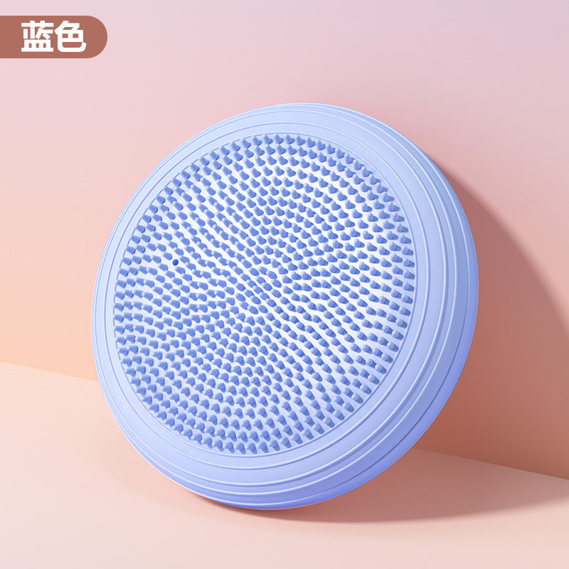 Yoga Inflatable Mat Balance Mat Rehabilitation Training Children's Balance Plate PVC Equipment Massage Ball Ankle Strength