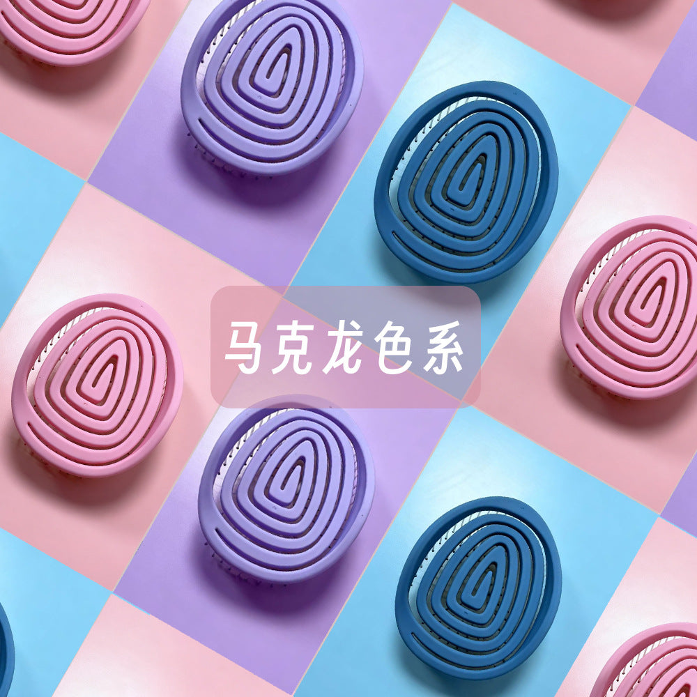 Multifunctional Elastic Massage Comb Personal Care Shampoo Comb Wet and Dry Cleaning Comb Shun Hair Comb Factory Spot