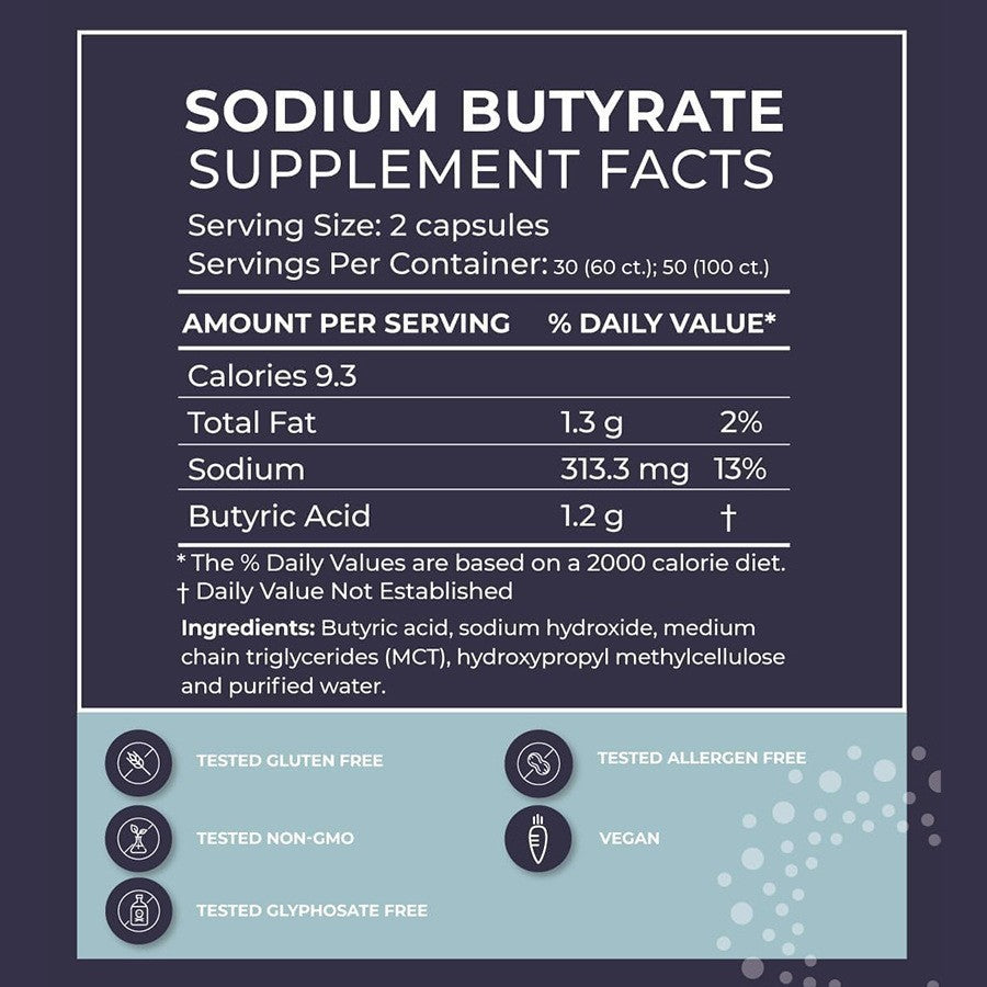 Cross-border tk Amazon explosion, sodium butyrate gastrointestinal health supplement Gut Health Supplement