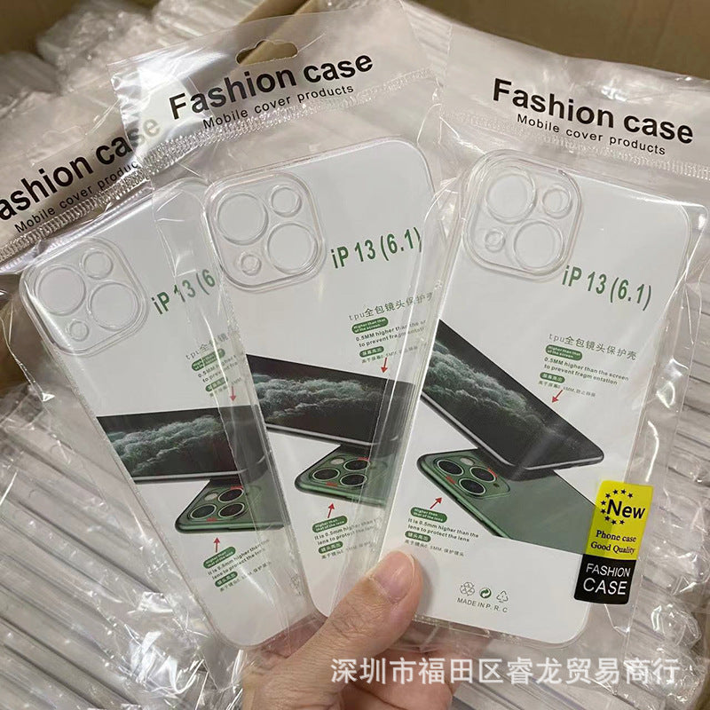 Transparent application Apple 15/16 anti-drop 14 mobile phone case iphone13pro mobile phone case PM soft case 11 wholesale 13