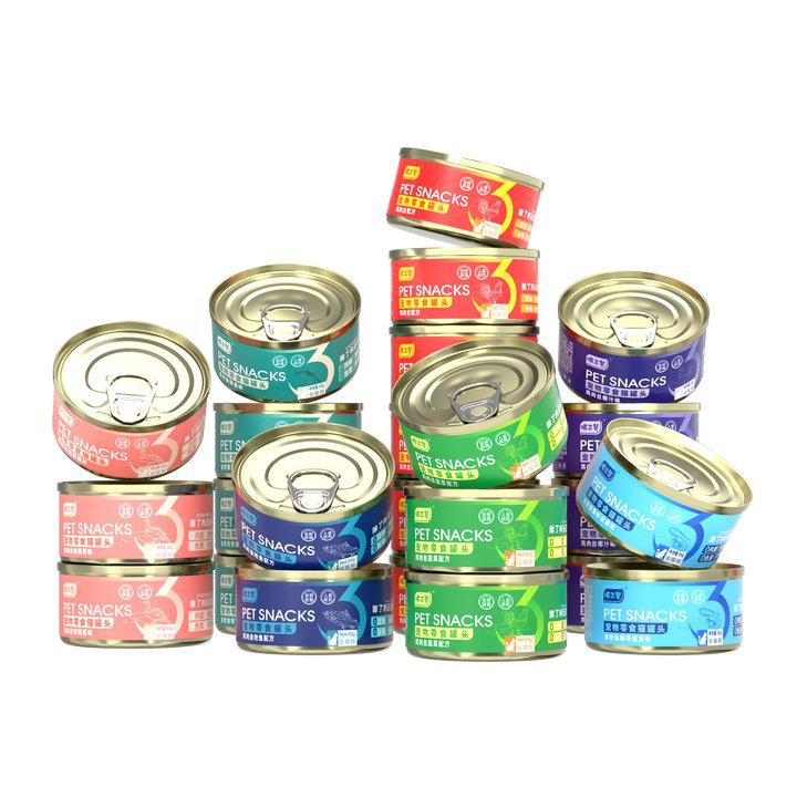 Meow three meals cat canned pet treats cat canned cat food cat treats 0 add bait cat canned wholesale