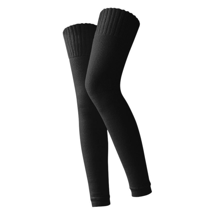 Extended brushed knee pads, thickened sheath in autumn and winter to keep warm, old cold legs, calf socks, dance yoga cover, cold-proof over the knee