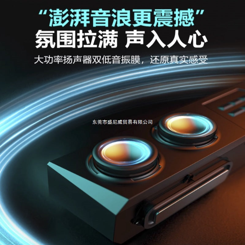 New Portable Bluetooth Speaker Wireless Small Audio Small Subwoofer Super Heavy Bass Large Volume High Sound Quality Mini