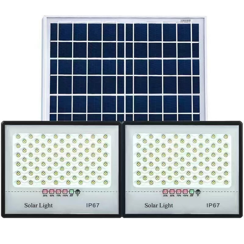 2024 new smart solar lighting, automatic light in the dark, indoor and outdoor solar garden floodlight