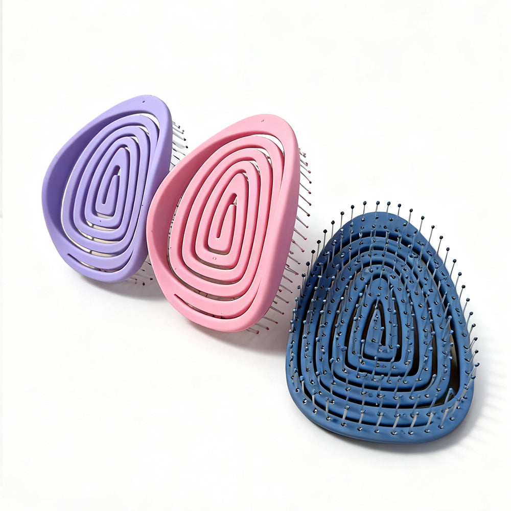 Multifunctional Elastic Massage Comb Personal Care Shampoo Comb Wet and Dry Cleaning Comb Shun Hair Comb Factory Spot