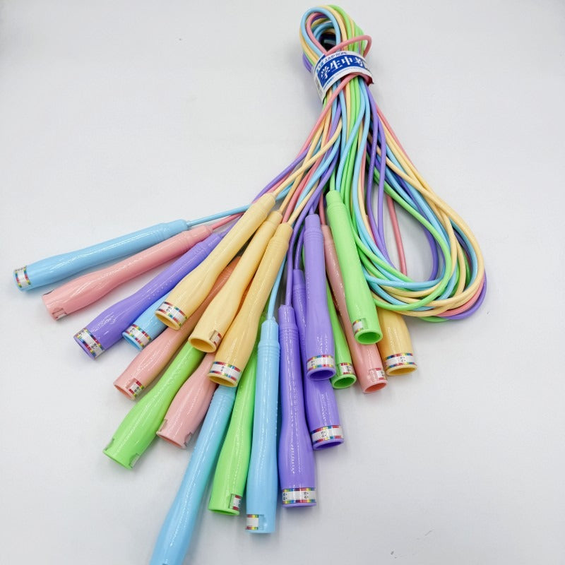 Skipping rope for children, wire rope for primary school students, counting skipping rope without knotting, high school entrance examination students, timing rope examination