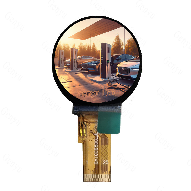 Factory direct sales 0.9 inch TFT color screen 128 * 128 round smart watch wearable device LCD LCD screen