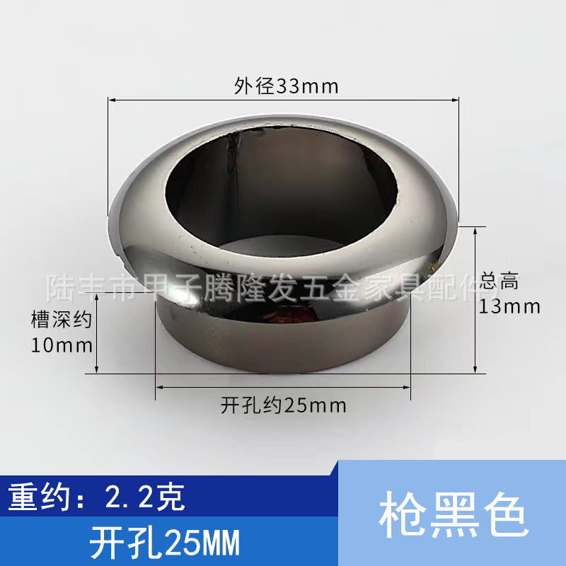 Tenglongfa Hardware, Computer Desk Plastic Threading Hole Cover Desktop Wire Box Hole Tracking Opening Hole Cover Round