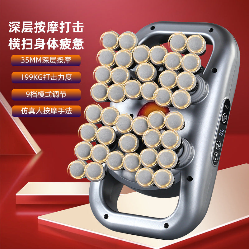 48 fascia guns, rechargeable muscle massagers, relaxation, electric red light vibration, household 42 massage guns cross-border