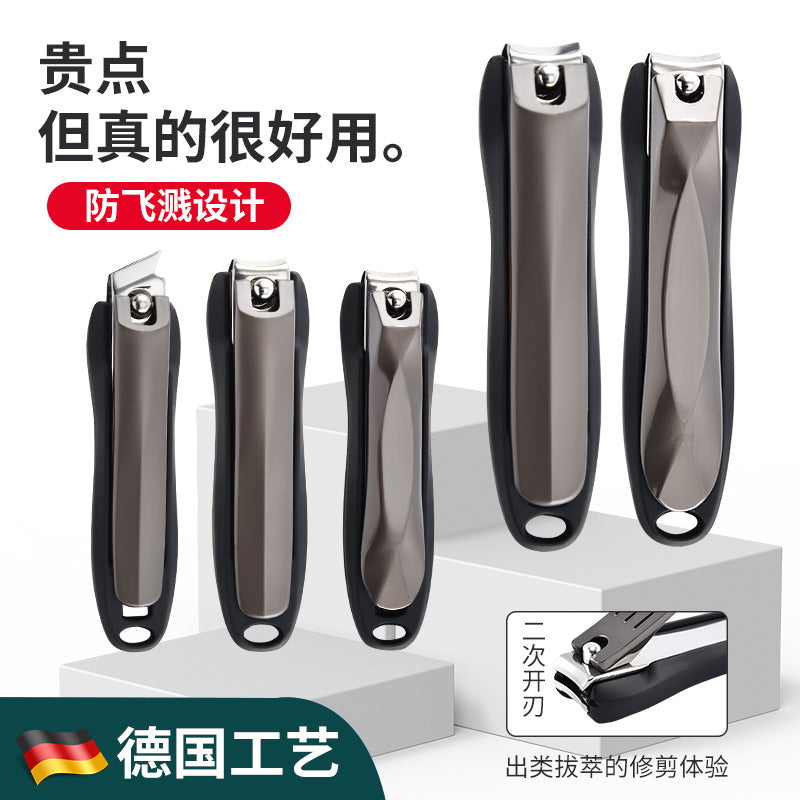 Nail clippers anti-splash nail clippers large opening nail clippers set stainless steel nail clippers set nail clippers