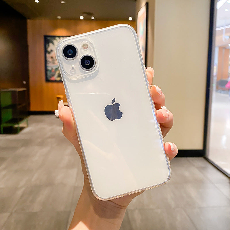 Apple 17 mobile phone case transparent 15promax anti-drop 13 painted material 14 wholesale 12 applicable iphone16 soft