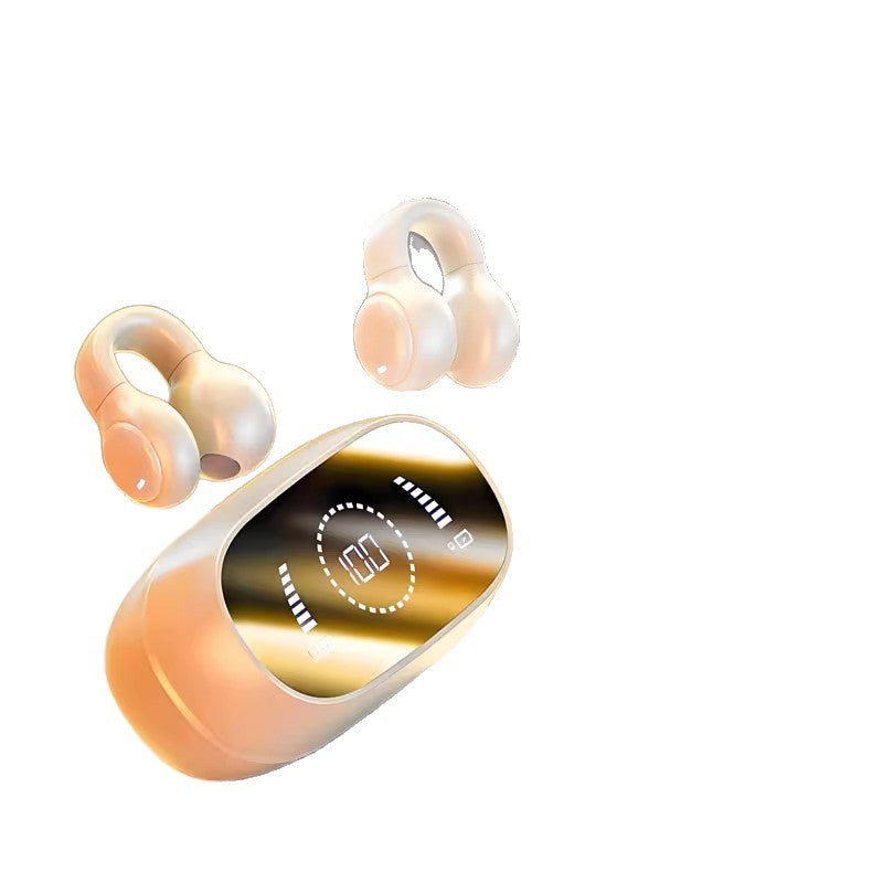 Bluetooth headset Xinzhen Dolby Voice 5 German clip-ear bone conduction dynamic running noise reduction long battery life