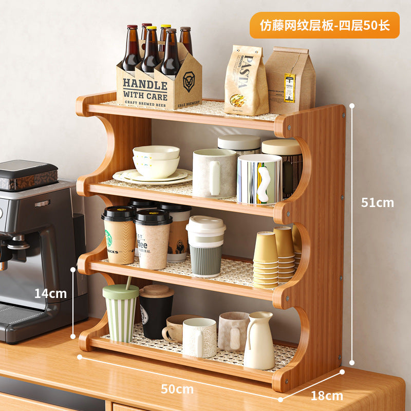 Desktop rack, cup storage shelf, dining table, countertop station, water cup, coffee cup, tea set, table small cup holder