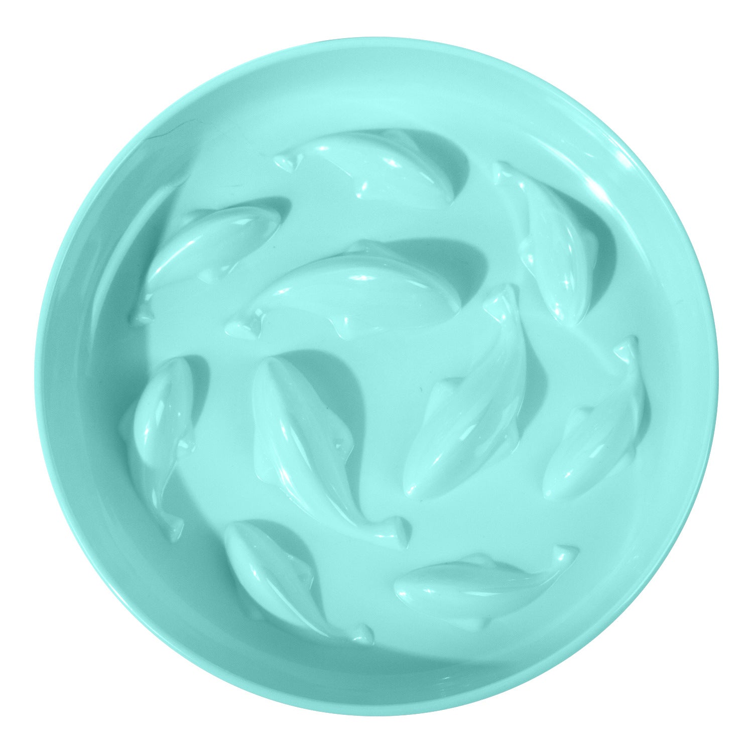 Cross-border goldfish pet slow food bowl anti-choking feeder non-slip and anti-knock cat bowl dog bowl pet supplies eating utensils