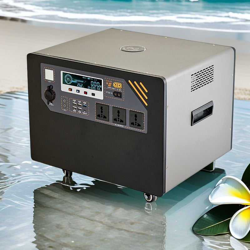 Flagship large-capacity outdoor mobile power supply 220v stall night market commercial self-driving camping portable durable high power