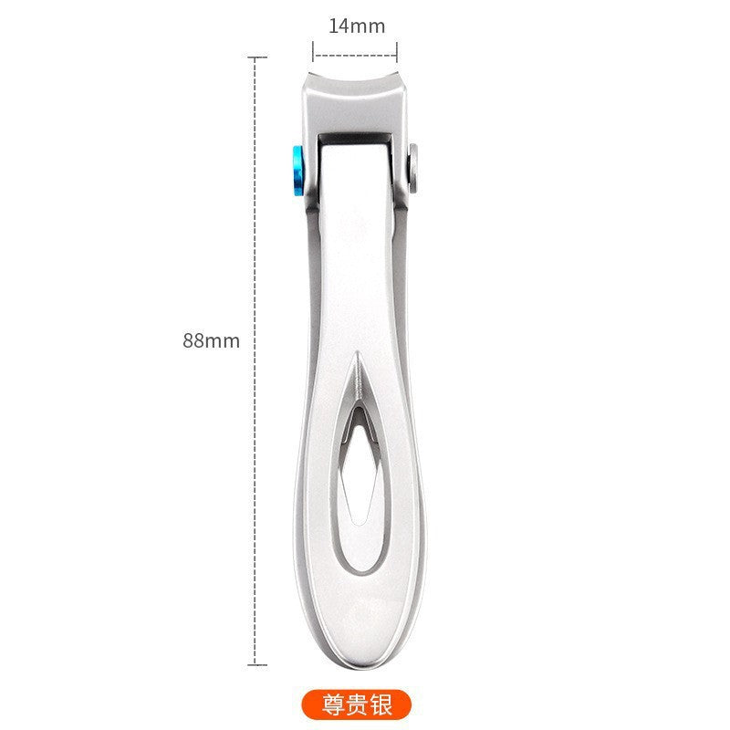 Nail clippers start with one piece, large opening nail clippers, hard portable splash-proof nail clippers, high-end original nail clippers.