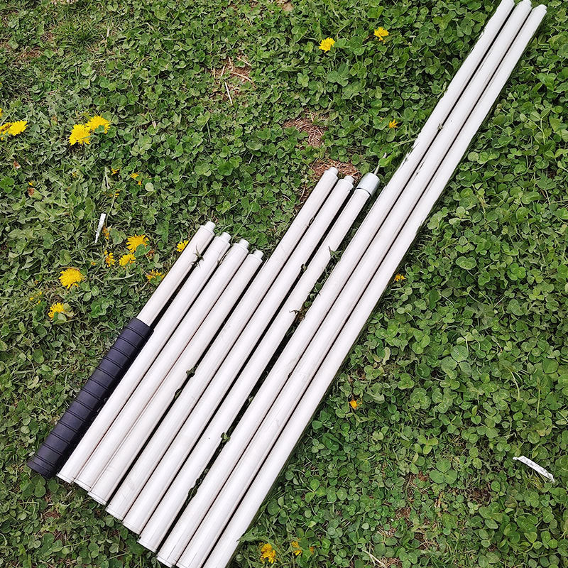 天幕支撑杆户外露营帐篷配件帐篷杆遮阳棚加长杆不锈钢加厚连接杆