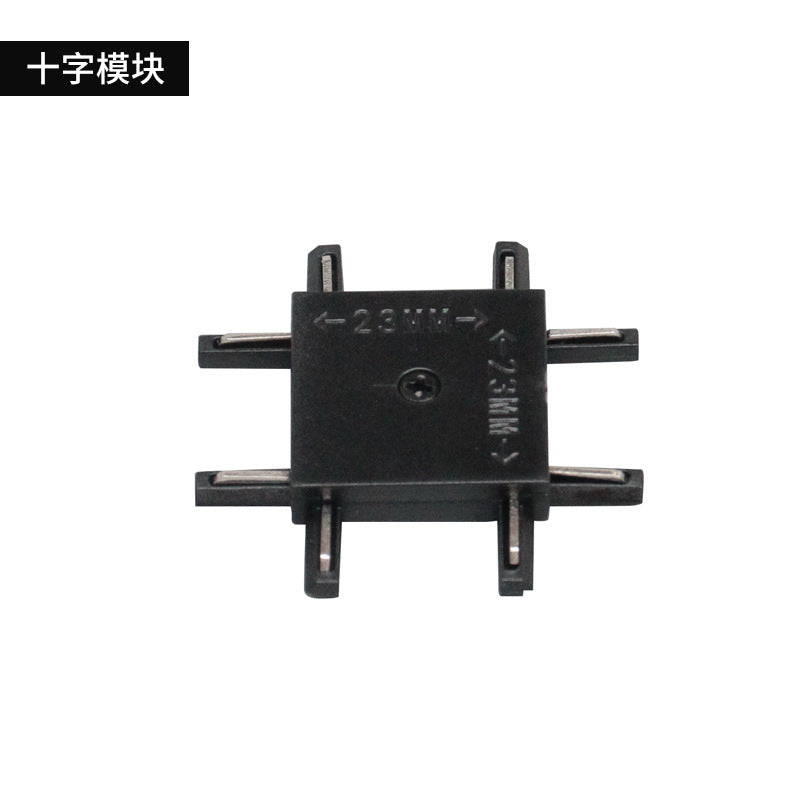 LED magnetic track light surface mounted commercial lighting intelligent embedded clothing shop background wall cob guide rail spotlight