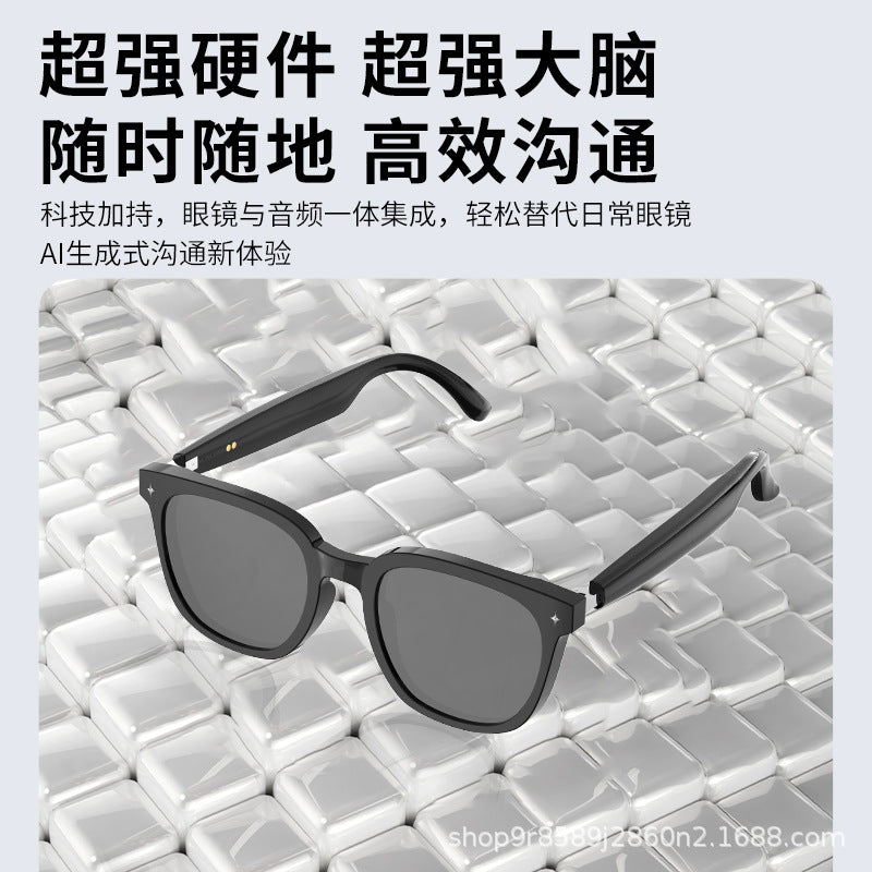 The source manufacturer's new smart glasses, bluetooth headphones, sunglasses, calls, listening to songs, ai translation, wearable devices