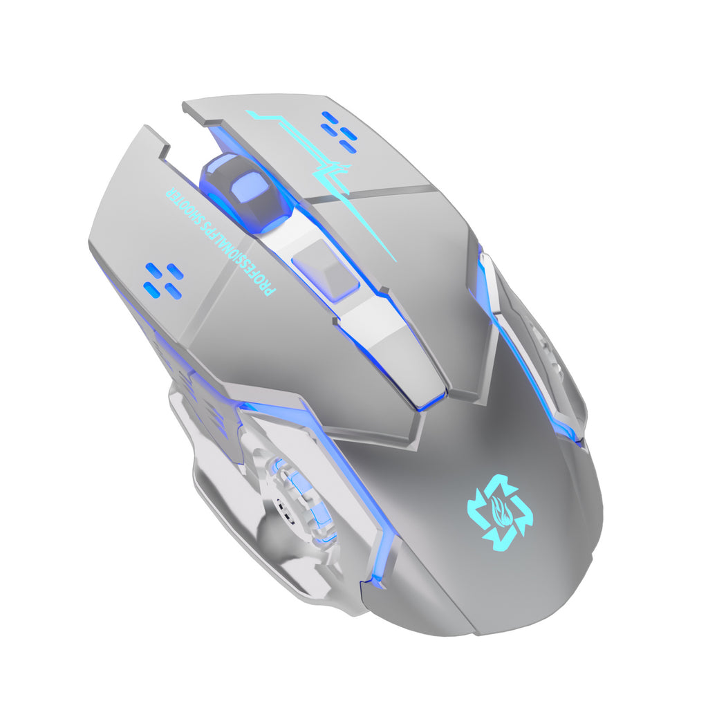 Wireless mouse bluetooth mecha charging machinery e-sports game office silent silent laptop accessories