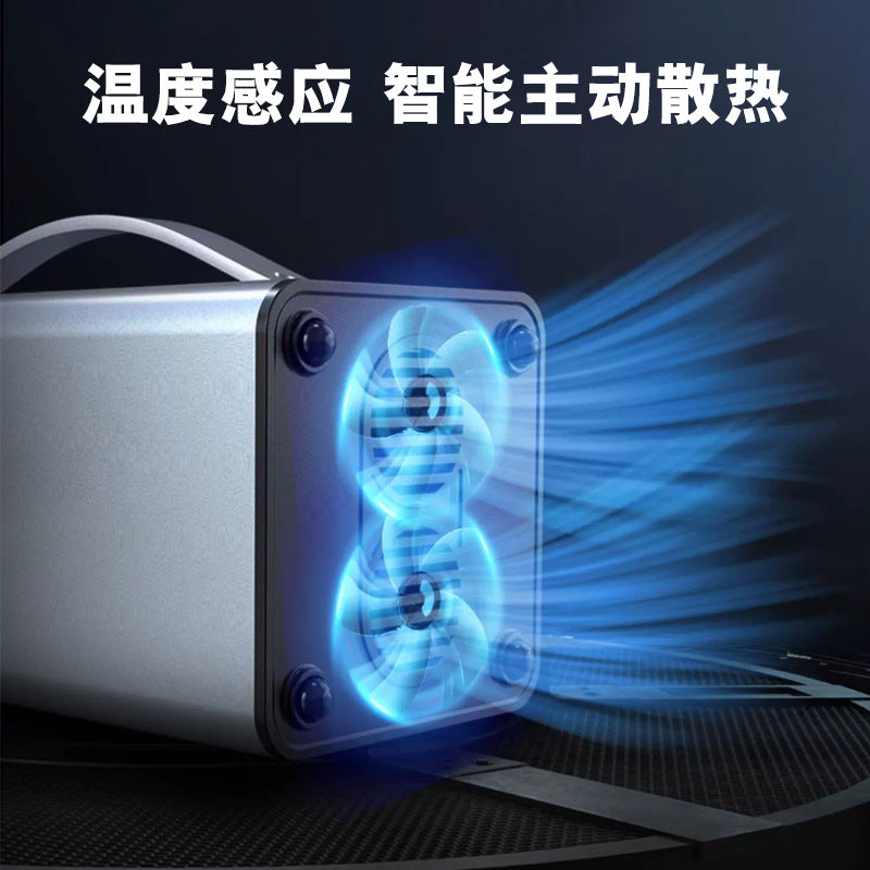 300W energy storage outdoor emergency mobile power supply 220V high power portable household solar charging ce cross-border