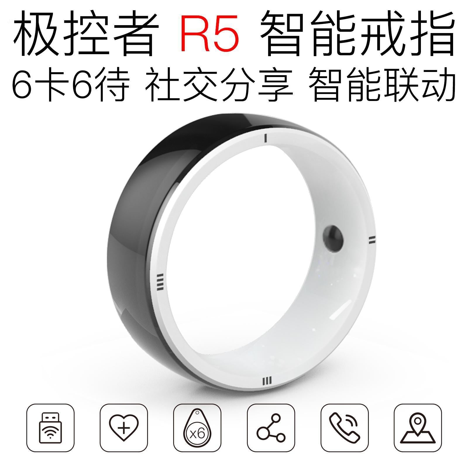 JAKCOM Polar Controller R5 Smart Ring Smart Wearable Device R4R3 Upgrade Health Positioning Ring Non-Heart Rate