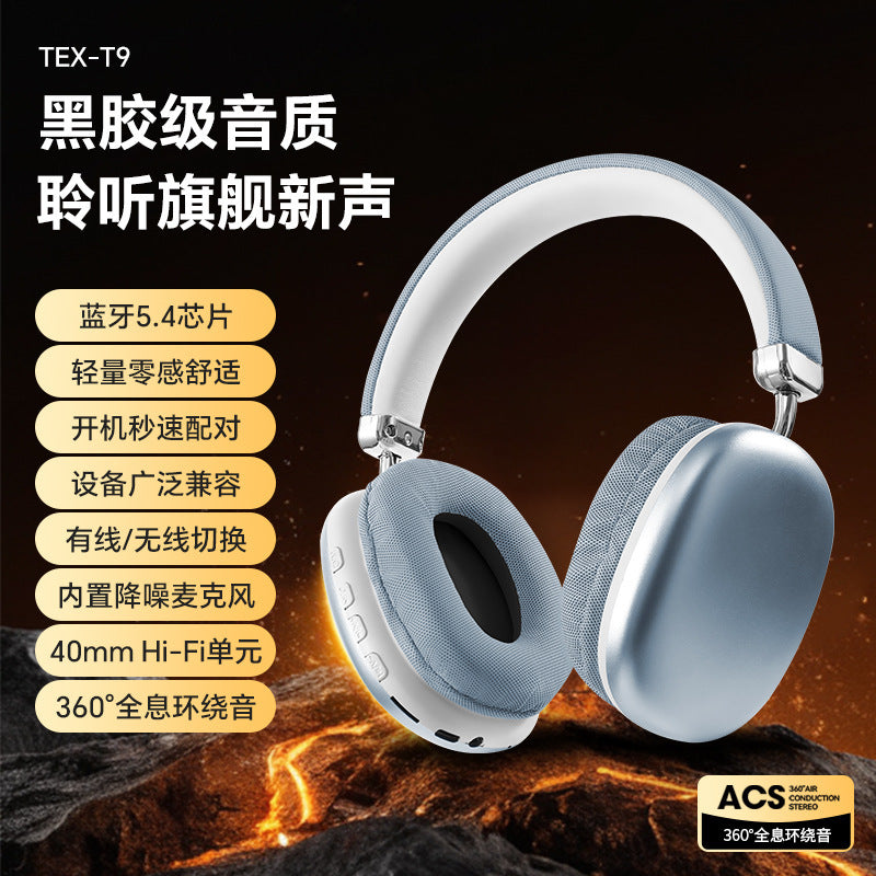 Huaqiangbei cross-border new wireless headset Bluetooth with microphone manufacturer in stock, long battery life without pain