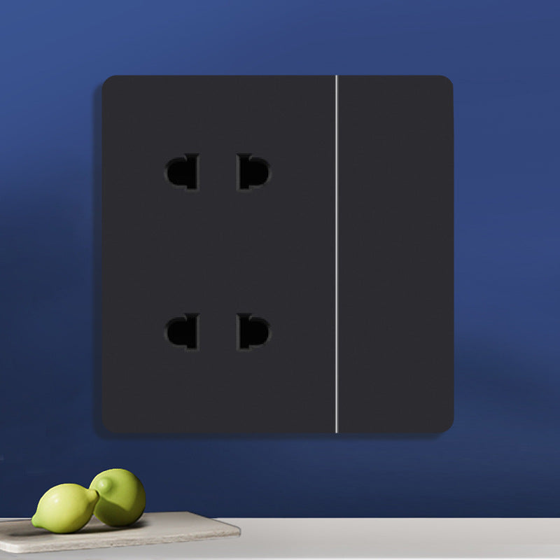 Export for British standard socket switch panel 13A double usb one-open five-hole multi-function three-hole plug 146 foreign trade