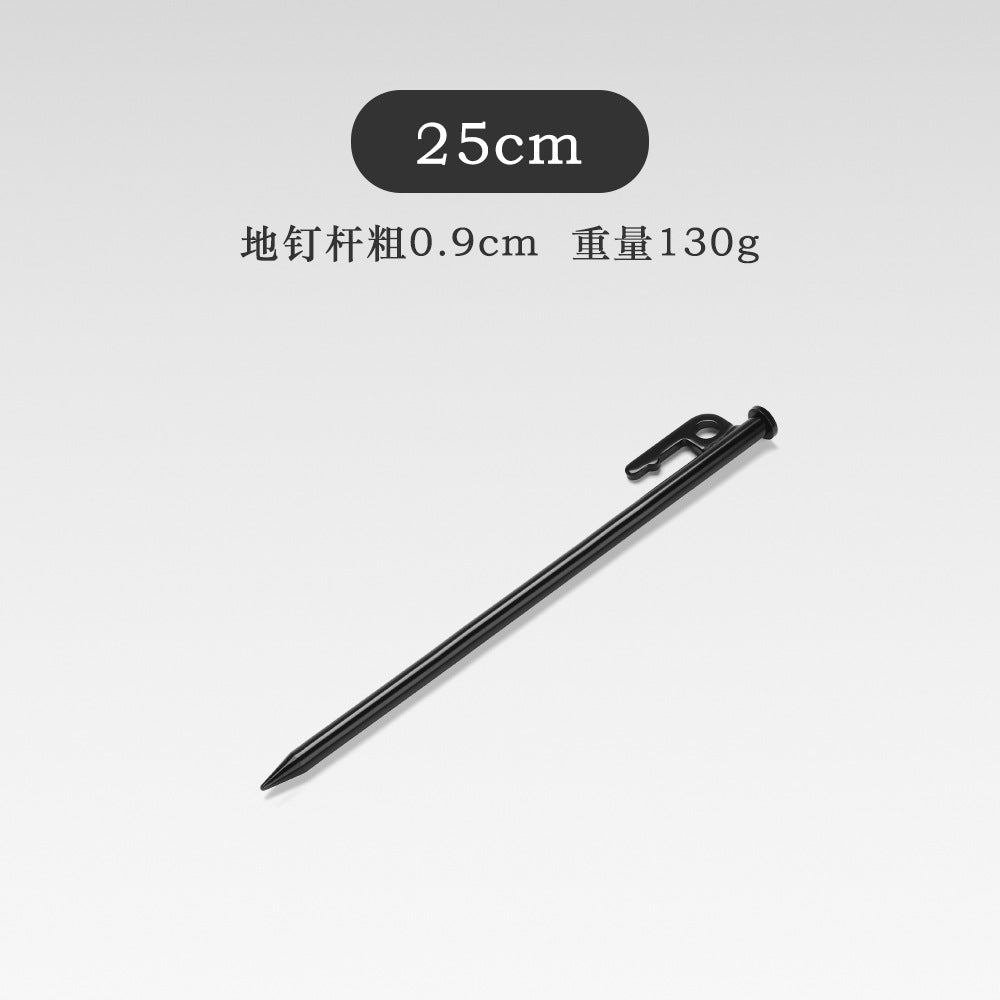 Outdoor bold tent floor nails black steel nails camping canopy accessories beach camping nails canopy floor nails 20 30 40