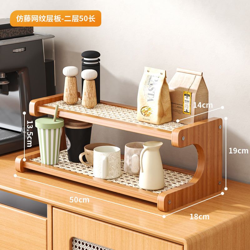 Desktop rack, cup storage shelf, dining table, countertop station, water cup, coffee cup, tea set, table small cup holder