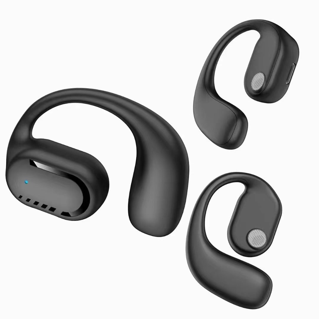 Boys and girls running 2025 new rotatable wireless bluetooth headset single ear hanging ear gift wholesale