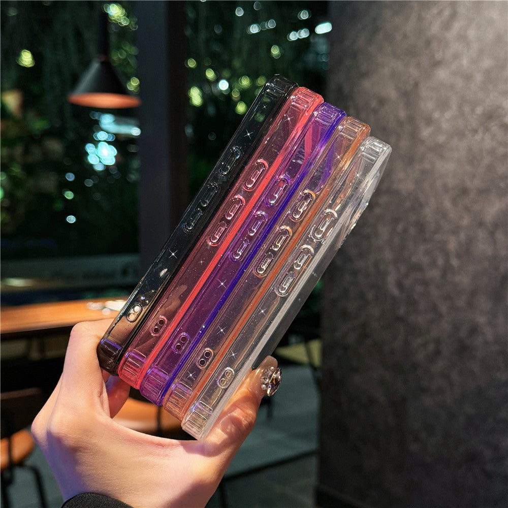 Applicable Google10Phone Case Google9pro Terminator9roXL Glitter Magnetic Transparent Case Cross-Border Protection