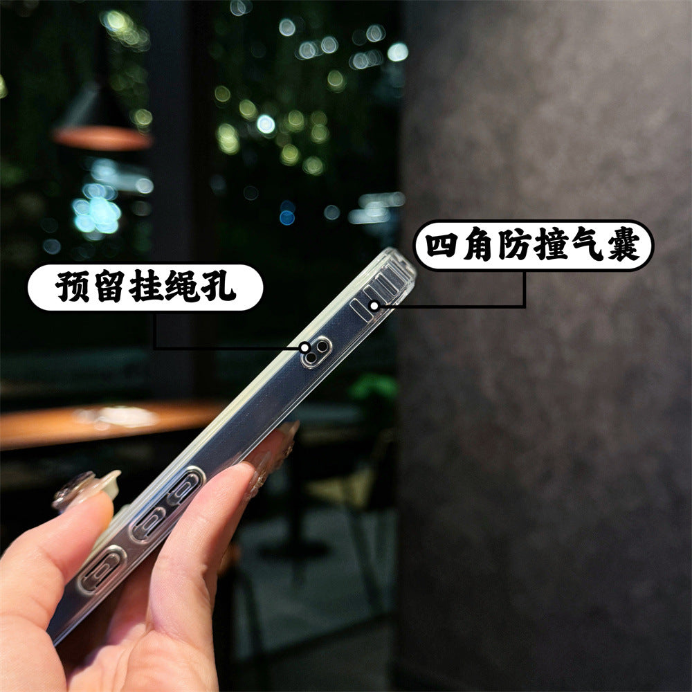 Applicable Google10Phone Case Google9pro Terminator9roXL Glitter Magnetic Transparent Case Cross-Border Protection